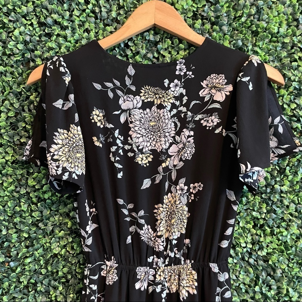 Juniors' Candie's Floral Maxi Romper M - Picture 10 of 11